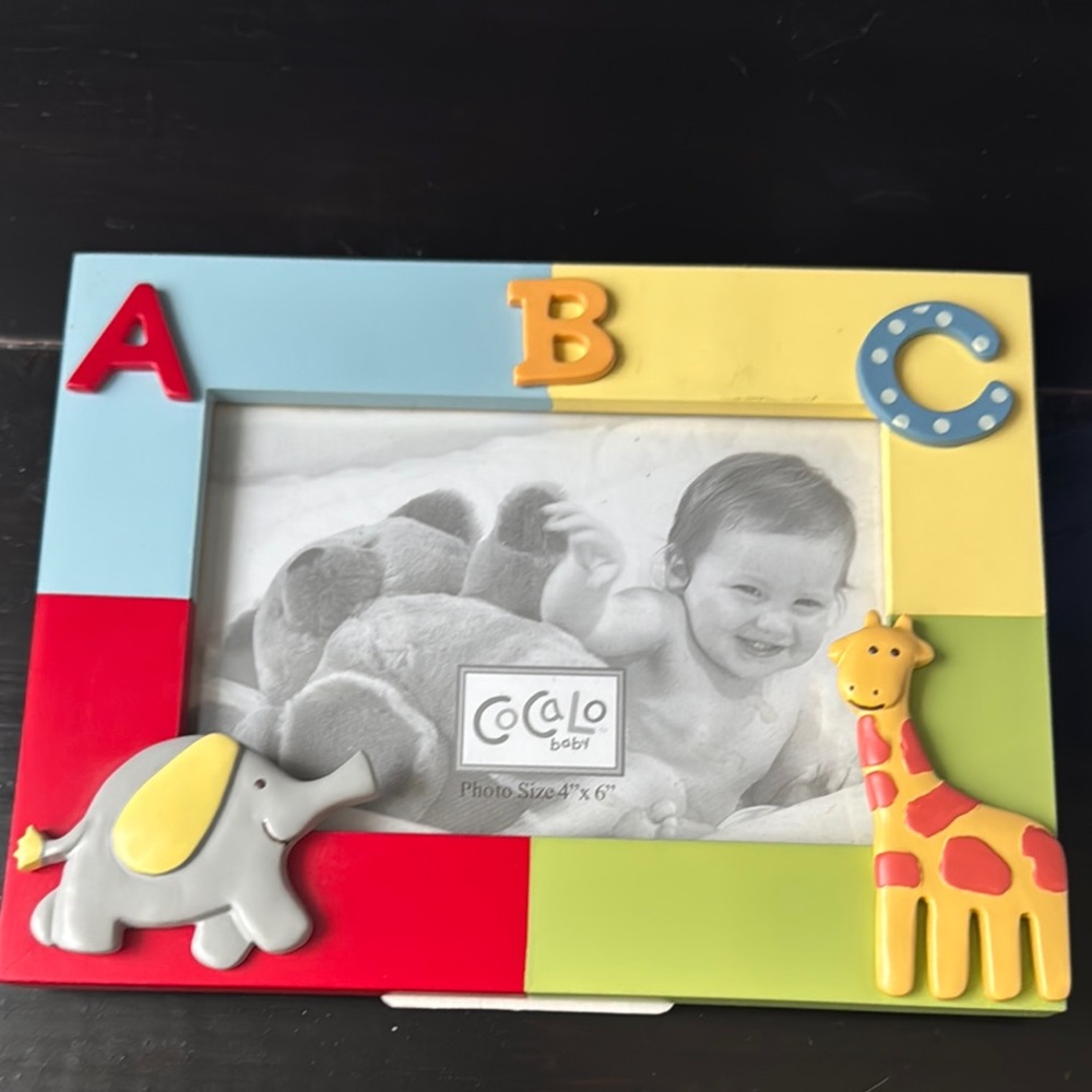 Multicolor ABC Picture Frame